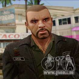 Johnny Klebitz From GTA 5 pour GTA San Andreas troisième écran