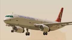 Airbus A321-200 Turkish Airlines für GTA San Andreas