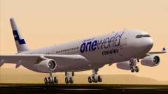 Airbus A340-300 de Finnair (Oneworld Livery) pour GTA San Andreas