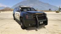 GTA 5 Declasse Sheriff SUV - Frontansicht