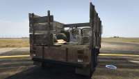 GTA 5 Vapid Scrap Truck - vue arrière