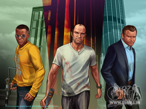 Grand Theft Auto V Protagonistes