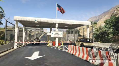 Fort Zancudo dans GTA 5