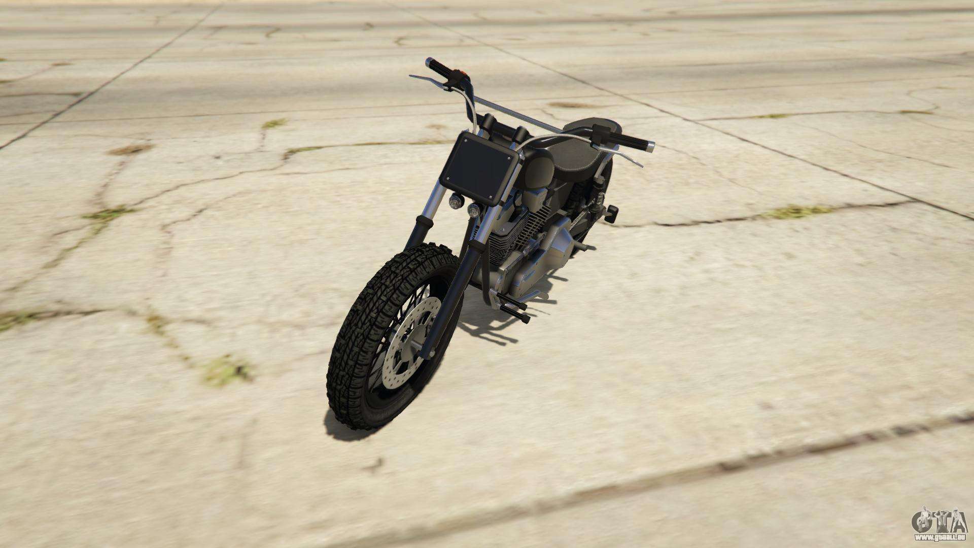 Western Motorcycle Company Cliffhanger aus GTA Online - Vorder-Ansicht