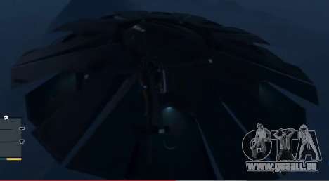 GTA 5 Fliegende Untertasse (UFO) oben Fort Zancudo