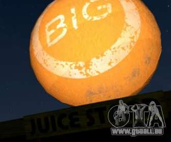 Große orange Kugel in GTA V