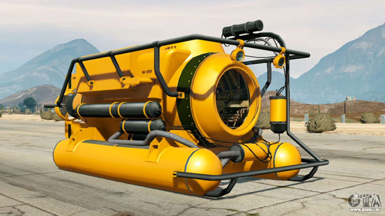 how to descend in submarine gta 5