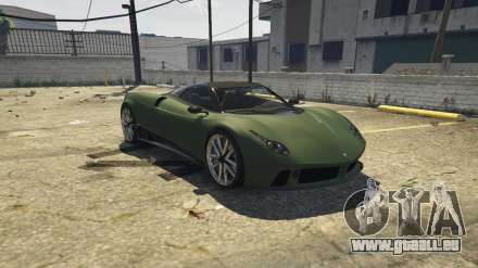 Pegassi Osiris von GTA 5 - screenshots, features und Beschreibung von Supersportwagen.