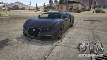 Truffade Adder de GTA 5 - captures d'écran, les caractéristiques et la description de la supercar.