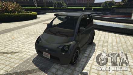 Benefactor Panto dans GTA 5 - captures d'écran, les caractéristiques et la description d'une voiture compacte