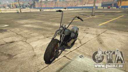 Western Zombie Bobber de GTA 5 - captures d'écran, des fonctions et une description de la moto