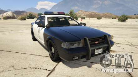 GTA 5 Vapid Police Cruiser - screenshots, Beschreibung und Spezifikationen der Limousine.