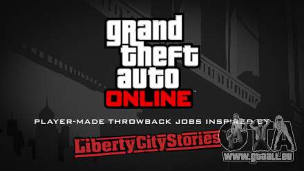 GTA Online des travaux personnalisés - la nostalgie de Liberty City Stories