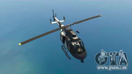 Buckingham Maverick de GTA 5 - captures d'écran, les caractéristiques et la description de l'hélicoptère
