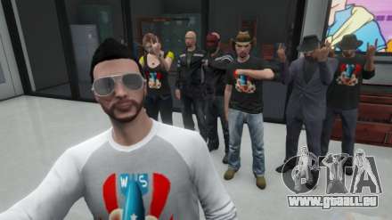 Recrutement pour GTA en Ligne Heists