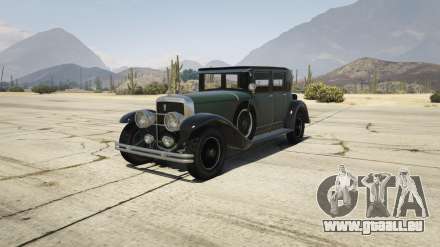 GTA 5 Albany Roosevelt - captures d'écran, les caractéristiques et la description de la voiture de sport classique.