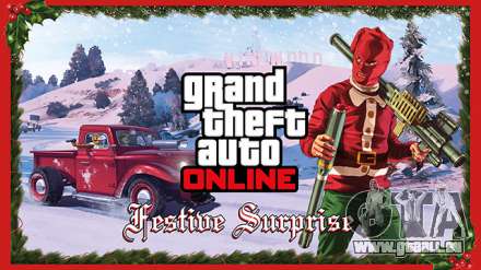 Noël surprises dans GTA en Ligne