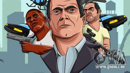 Fan Art GTA 5: le nouvel an de mise à jour 