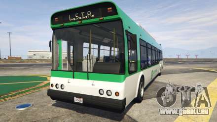 GTA 5 Brute Airport Bus - screenshots, Beschreibung und Spezifikationen der bus.
