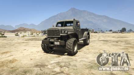 GTA 5 Bravade Duneloader - captures d'écran, les caractéristiques et la description de ce pick-up.