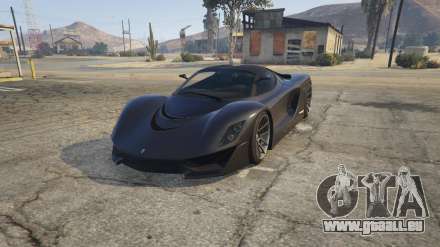 GTA 5 Grotti Turismo R - captures d'écran, les caractéristiques et la description de la supercar.