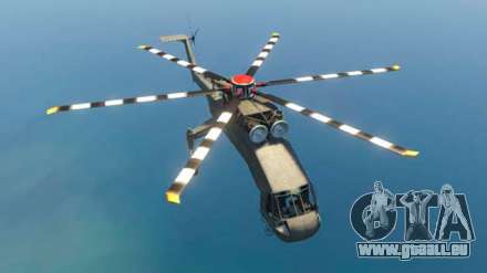 HVY Skylift GTA 5 - captures d'écran, les caractéristiques et la description de l'hélicoptère