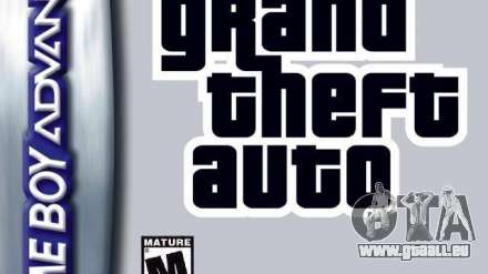 Der release von GTA für Game Boy Advance