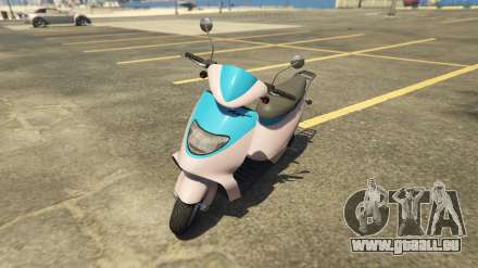 Pegassi Faggio Sport von GTA 5 - screenshots, features und eine Beschreibung über das Motorrad
