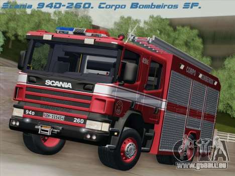 Scania 94D-260 Corpo Bombeiros SP pour GTA San Andreas