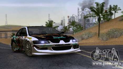 Mitsubishi Lancer Evolution 8 für GTA San Andreas