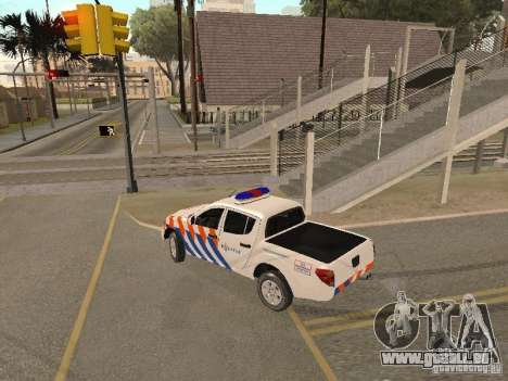 Mitsubishi L200 Police für GTA San Andreas