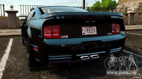 Saleen S281 Extreme Unmarked Police v1.5 pour GTA 4