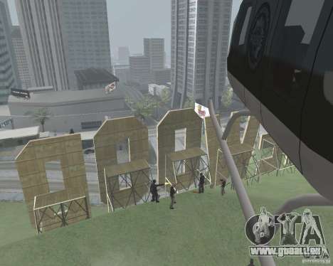 Zone réglementée Vinewood pour GTA San Andreas