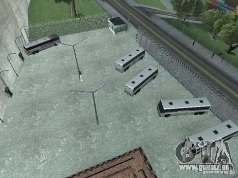 Bus parc version v1.2 pour GTA San Andreas