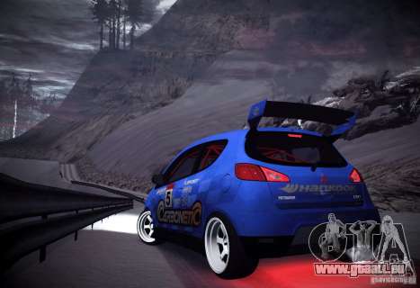 Mitsubishi Colt Rallyart Carbon 2010 für GTA San Andreas