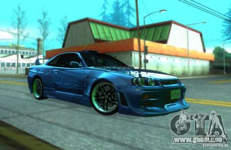 Nissan Skyline GT-R34 pour GTA San Andreas