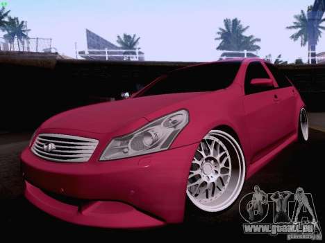 Infiniti G37 Sedan für GTA San Andreas