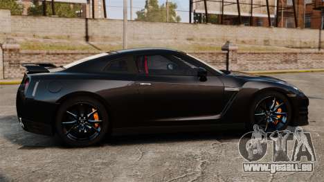Nissan GT-R Black Edition (R35) 2012 pour GTA 4