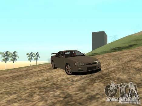 Nissan Skyline GTR R34 pour GTA San Andreas