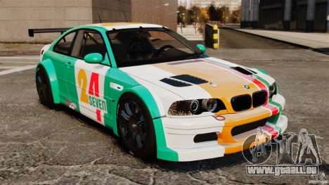 BMW M3 GTR MW 2012 pour GTA 4
