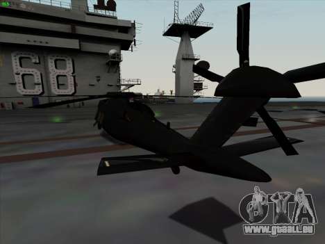 MH-X Stealthhawk für GTA San Andreas