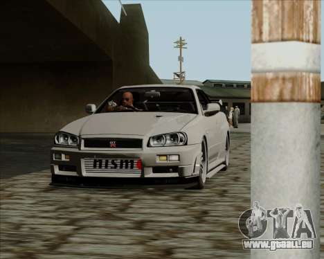 Nissan Skyline GTR R34 für GTA San Andreas