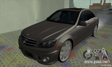Mercedes-Benz C63 Dub pour GTA San Andreas