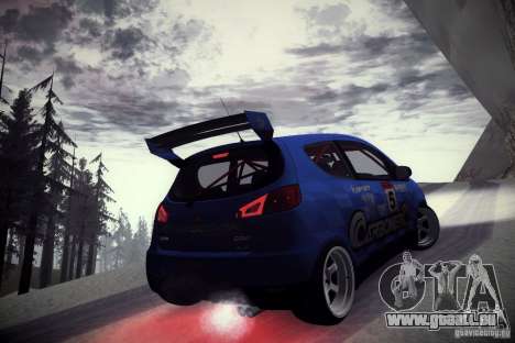 Mitsubishi Colt Rallyart Carbon 2010 für GTA San Andreas