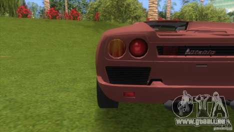 Lamborghini Diablo VTTT Black Revel für GTA Vice City
