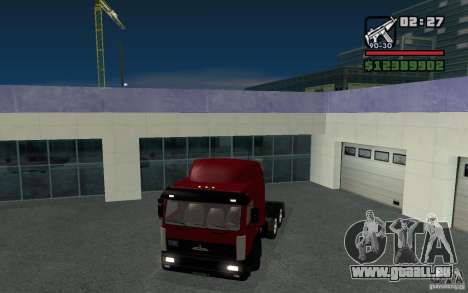 MAZ-643068 pour GTA San Andreas