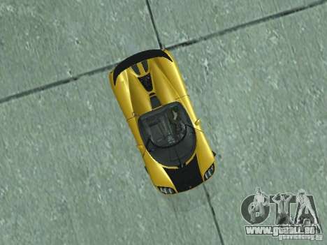 Koenigsegg Agera pour GTA San Andreas