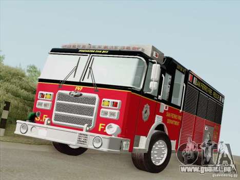 Pierce SFFD Rescue pour GTA San Andreas