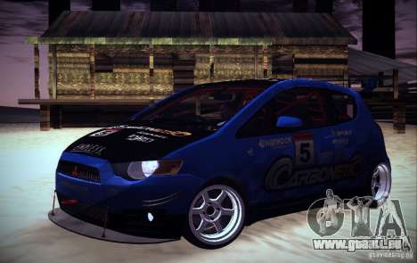 Mitsubishi Colt Rallyart Carbon 2010 für GTA San Andreas