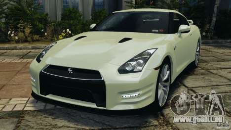 Nissan GT-R 2012 Black Edition für GTA 4